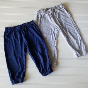 Carter's Baby Girls 2 Pairs of Pants-12M